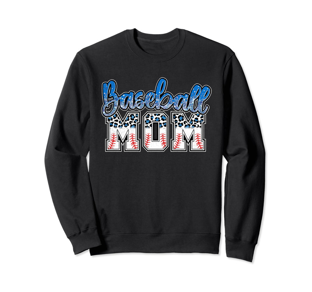 Baseball Mom Funny Sport Sweatshirt - Graphic Print for Adults - T-Shirt, Sweatshirt, Hoodie