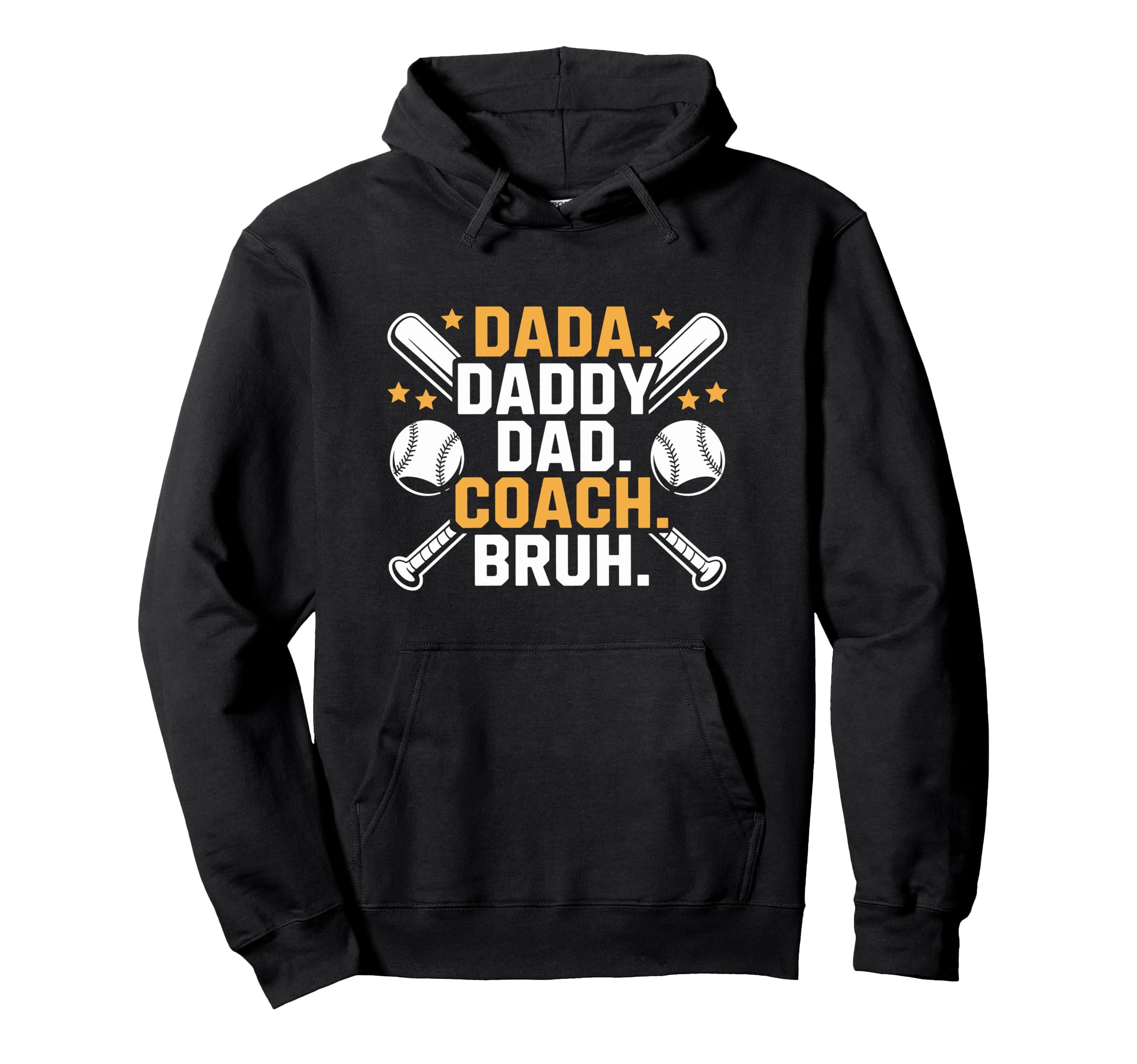 Baseball Lover And Coach Dada Daddy Dad Hoodie - Unique Graphic Unisex - T-Shirt, Sweatshirt, Hoodie