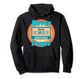 Never Forget Eighties Cassette Hoodie - Casual Everyday Wear for Adults - T-Shirt, Sweatshirt, Hoodie