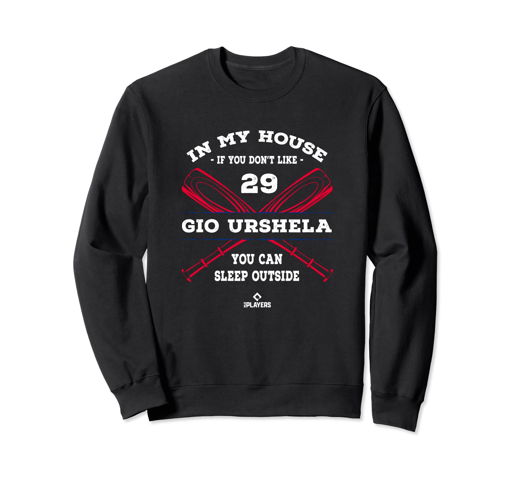 My House Gio Urshela Baseball Sweatshirt - Custom Art Print for Adults - T-Shirt, Sweatshirt, Hoodie