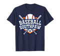 Baseball Southpaw Left Handed T-Shirt - Aesthetic Graphic Men Women - T-Shirt, Sweatshirt, Hoodie