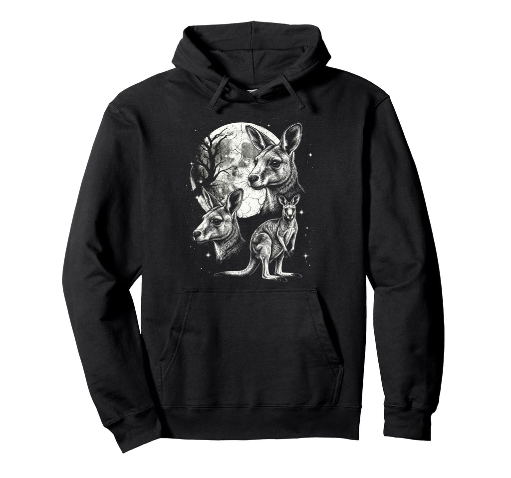 Kangaroo 90S Aesthetic Y2K Hoodie - Casual Everyday Wear for Adults - T-Shirt, Sweatshirt, Hoodie