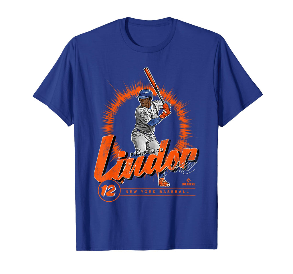 Francisco Lindor New York M Baseball T-Shirt - Unique Graphic for Adults - T-Shirt, Sweatshirt, Hoodie