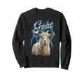Goat 90S Funny Goat Lover 80S Sweatshirt - Streetwear Style for Adults - T-Shirt, Sweatshirt, Hoodie