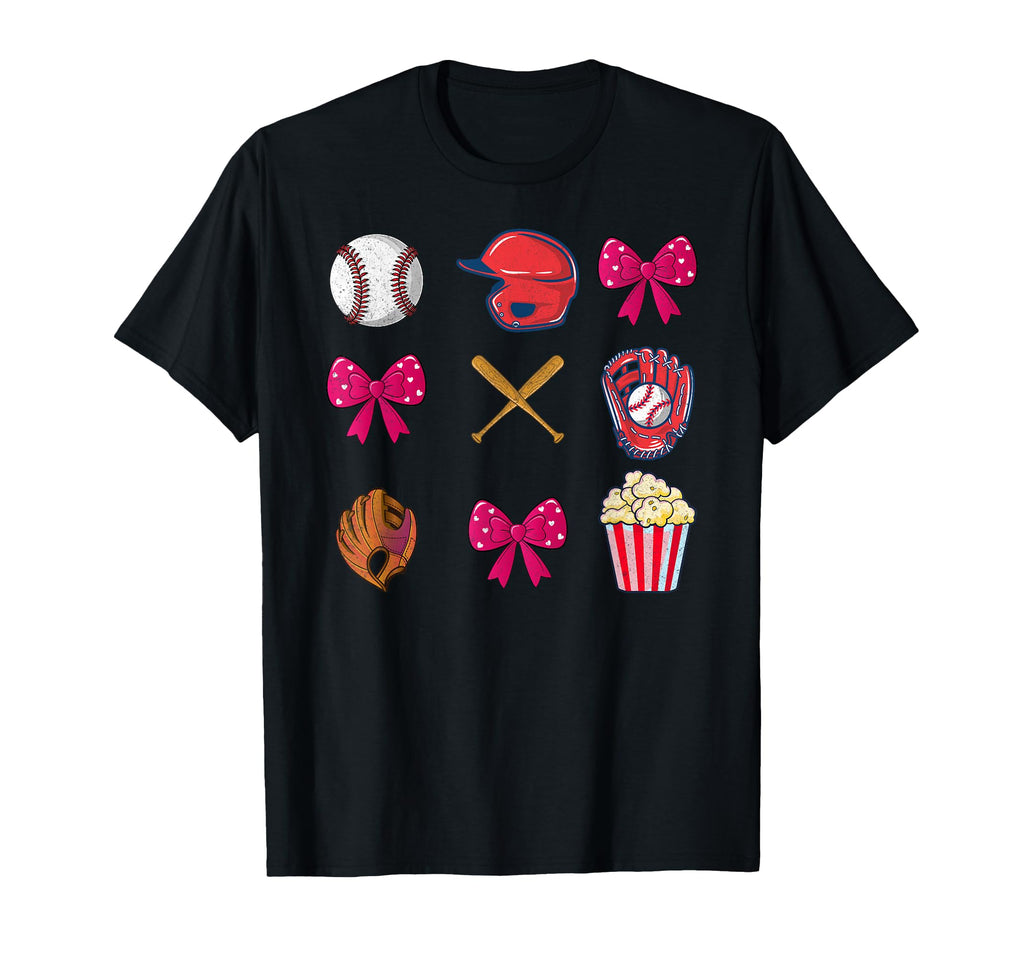 Baseball Mom Mama Mothers Day T-Shirt - Casual Everyday Wear Unisex - T-Shirt, Sweatshirt, Hoodie