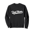 Baseball Distressed Dog Mom Dog Sweatshirt - Custom Art Print for Adults - T-Shirt, Sweatshirt, Hoodie