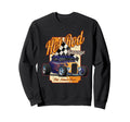 Hotrod Garage Distressed Car Sweatshirt - Aesthetic Graphic for Adults - T-Shirt, Sweatshirt, Hoodie