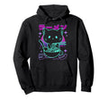 Anime Ramen Cat Japanese Noodles Hoodie - Minimalist Print Unisex - T-Shirt, Sweatshirt, Hoodie