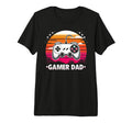Gamer Dad Game Controller Gaming T-Shirt - Minimalist Print for Adults - T-Shirt, Sweatshirt, Hoodie