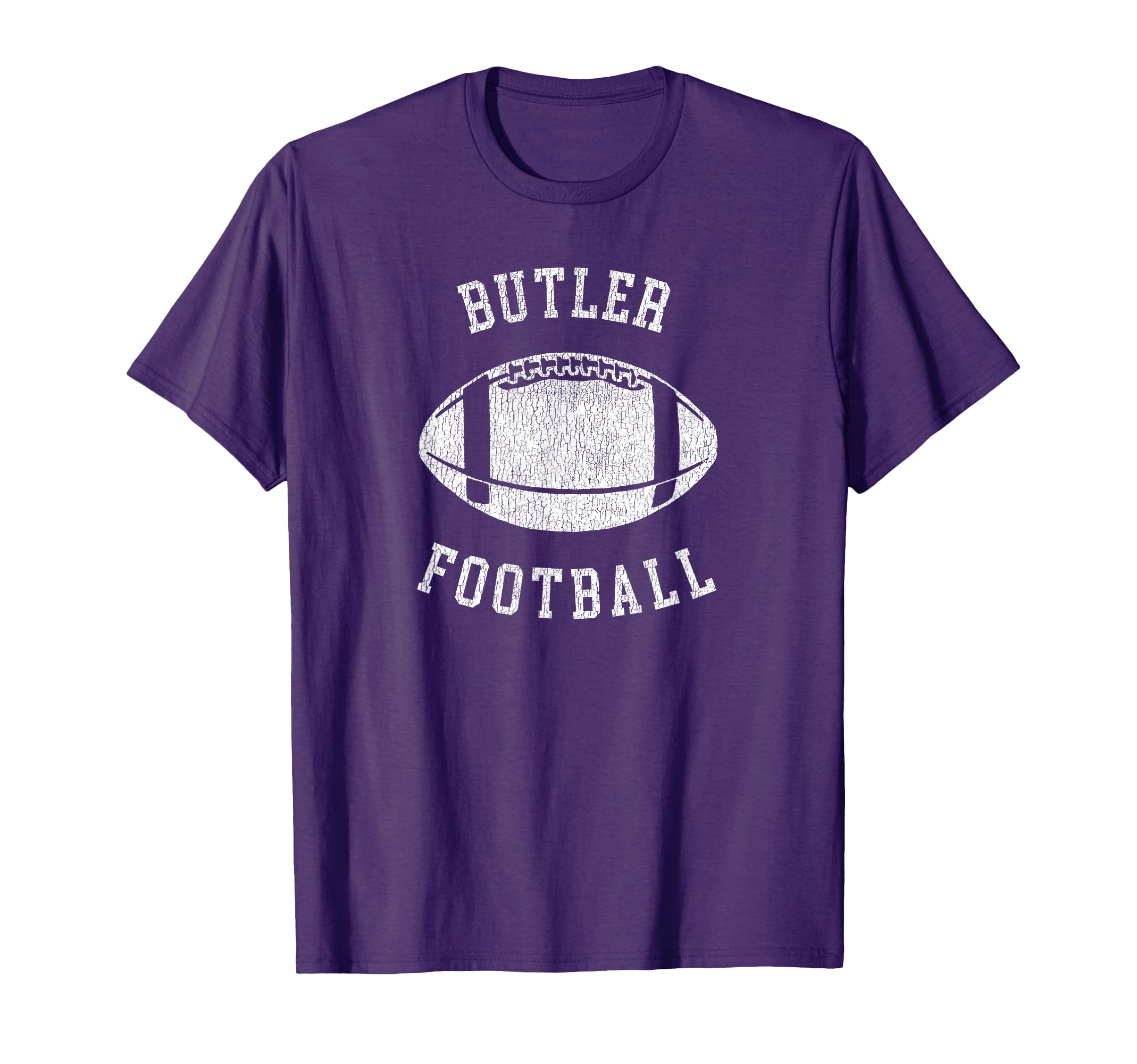 Butler Football Distressed 80S Throwback T-Shirt - Unique Graphic Unisex - T-Shirt, Sweatshirt, Hoodie