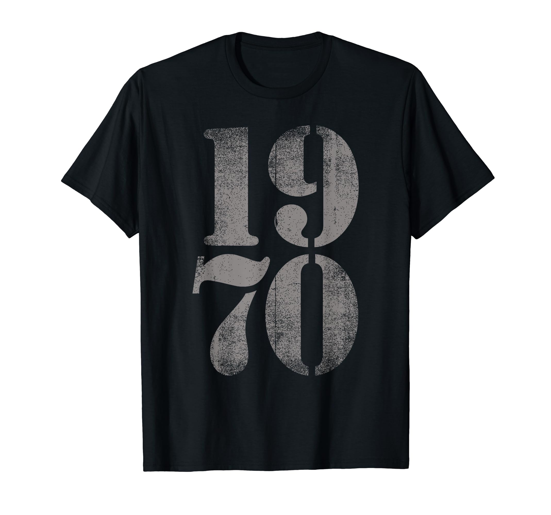 1970 Birth Year Distressed Birthday T-Shirt - Streetwear Style Men Women - T-Shirt, Sweatshirt, Hoodie
