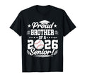 Proud Brother 2026 Senior Baseball T-Shirt - Minimalist Print for Adults - T-Shirt, Sweatshirt, Hoodie