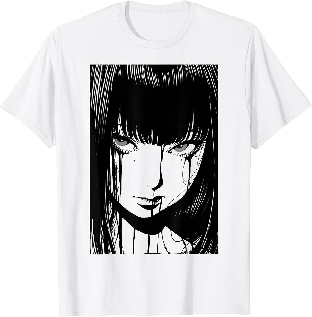 CREEPY JAPANESE MANGA ANIME CLOTHING - Adult & Kids T-Shirts, Sweatshirts & Hoodies apparel design preview 1