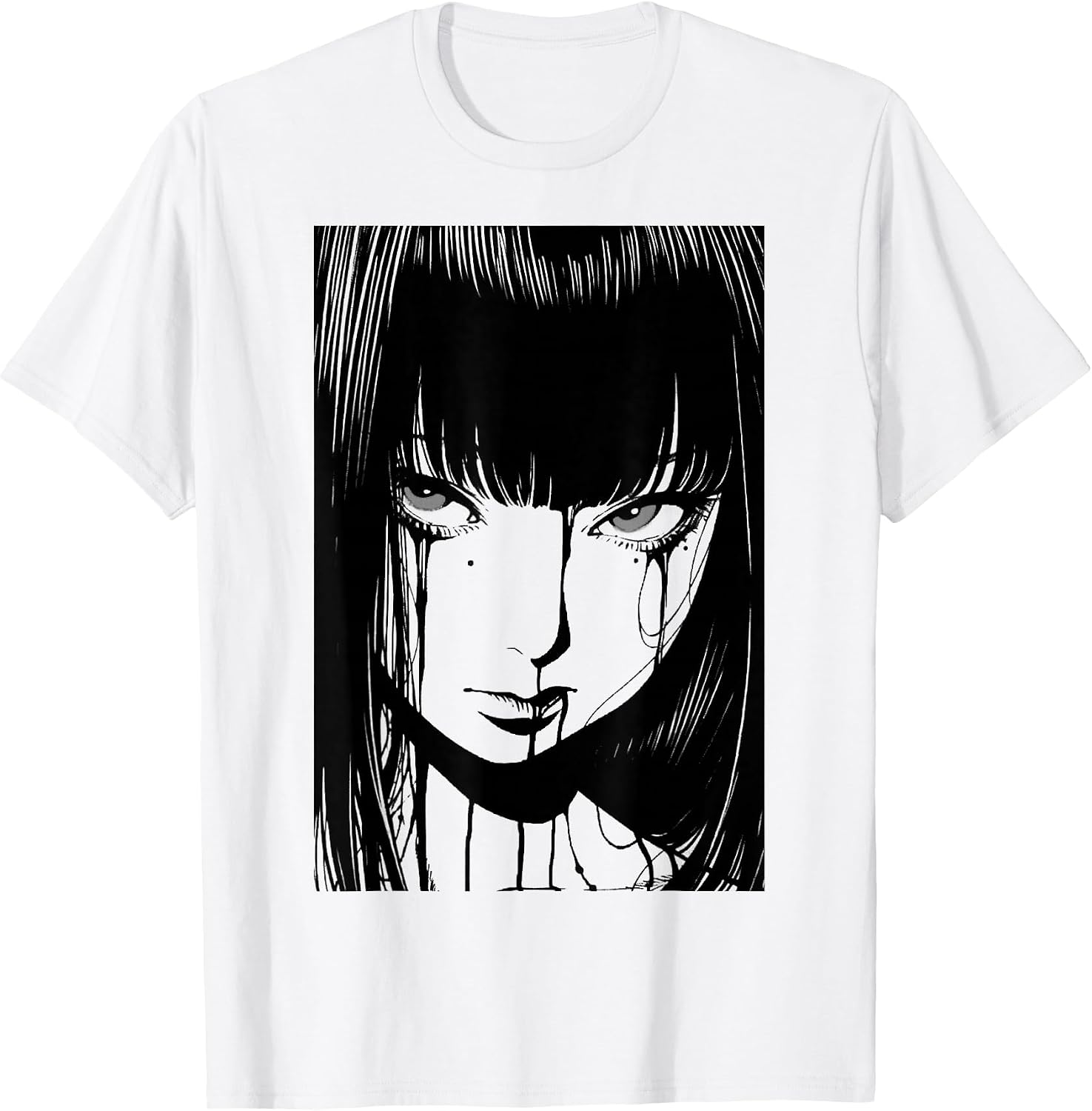 CREEPY JAPANESE MANGA ANIME CLOTHING - Adult & Kids T-Shirts, Sweatshirts & Hoodies apparel design preview 1