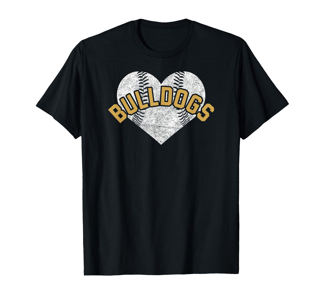 Bulldogs Baseball Softball High T-Shirt - Streetwear Style for Adults - T-Shirt, Sweatshirt, Hoodie