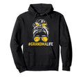 Baseball Grandma Grandmother Granny Hoodie - Custom Art Print Men Women - T-Shirt, Sweatshirt, Hoodie
