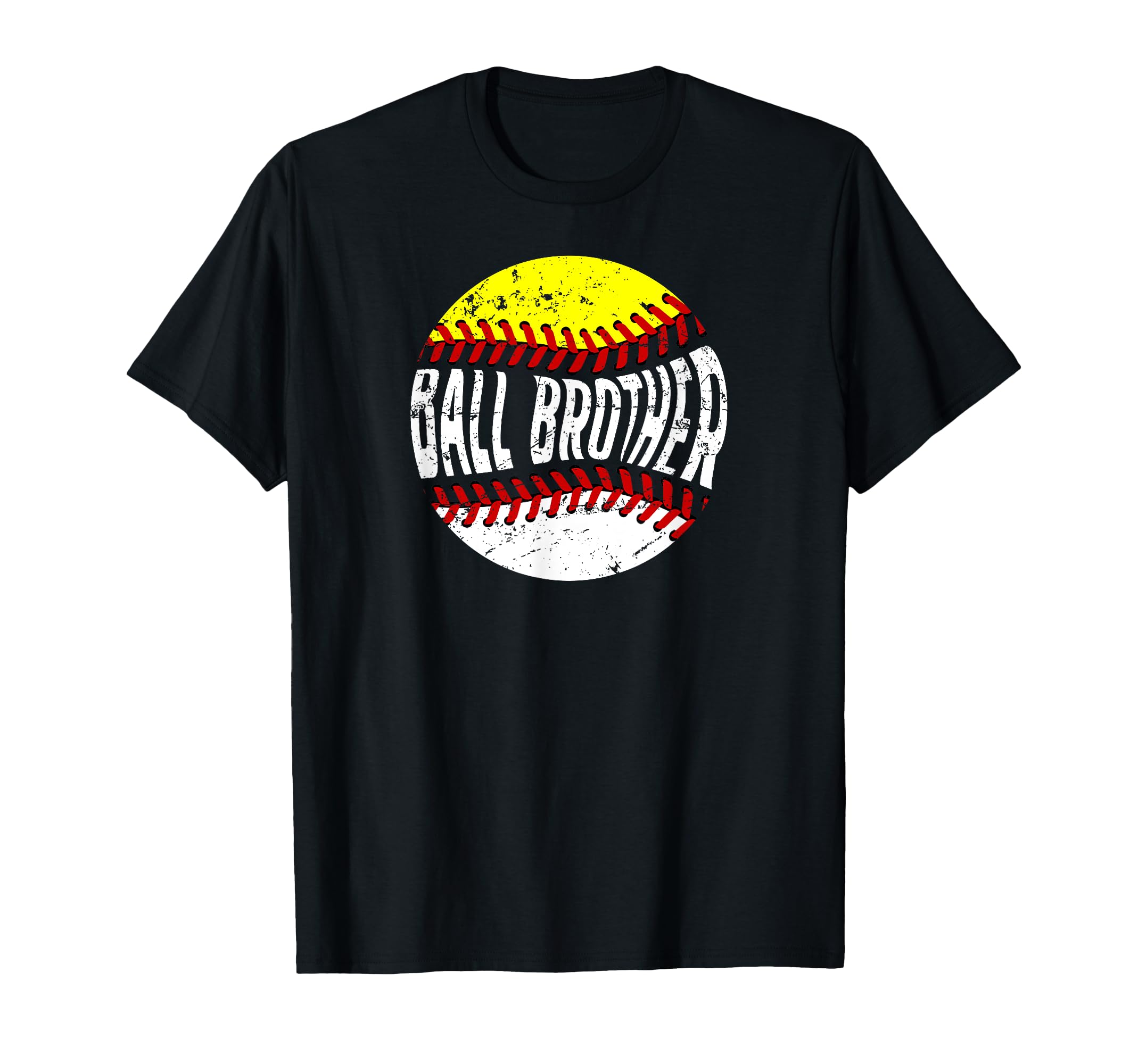 Ball Brother Groovy Baseball T-Shirt - Fun Novelty Design Men Women - T-Shirt, Sweatshirt, Hoodie