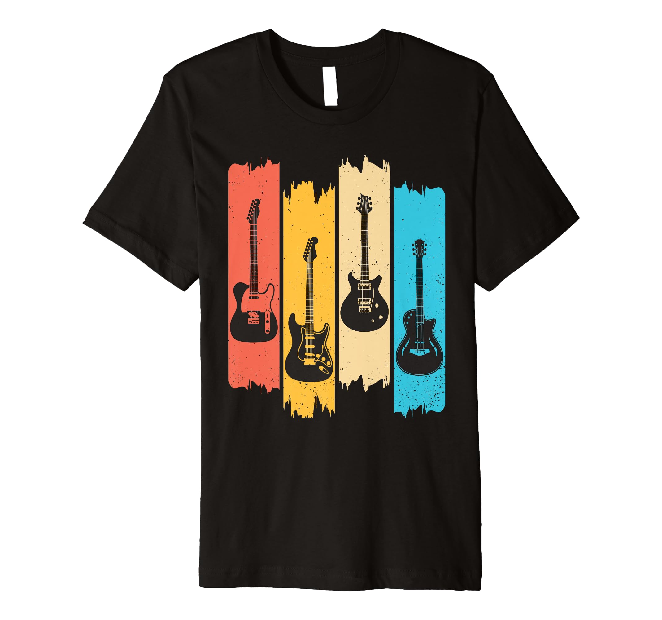 Guitar Music Band Guitarist Stuff T-Shirt - Custom Art Print Men Women - T-Shirt, Sweatshirt, Hoodie