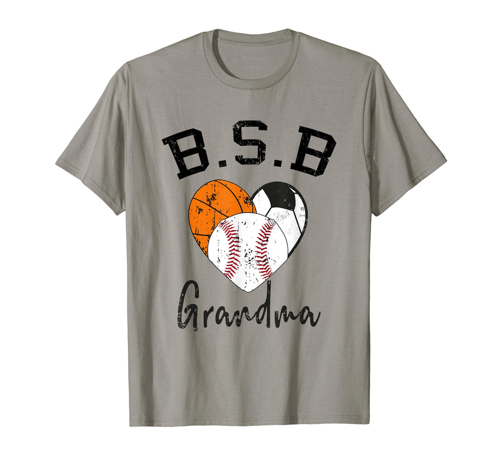 Basketball Soccer Baseball Grandma T-Shirt - Graphic Print Unisex - T-Shirt, Sweatshirt, Hoodie