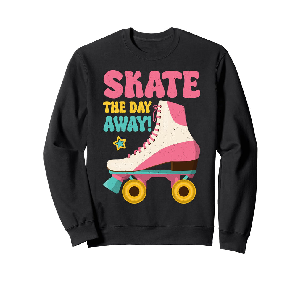 Roller Skating Roller Skates Sweatshirt - Unique Graphic for Adults - T-Shirt, Sweatshirt, Hoodie