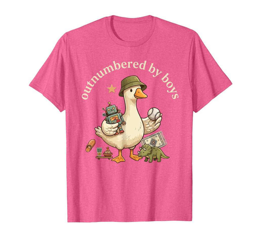 Funny Mom Goose Mothers Day T-Shirt - Fun Novelty Design Men Women - T-Shirt, Sweatshirt, Hoodie