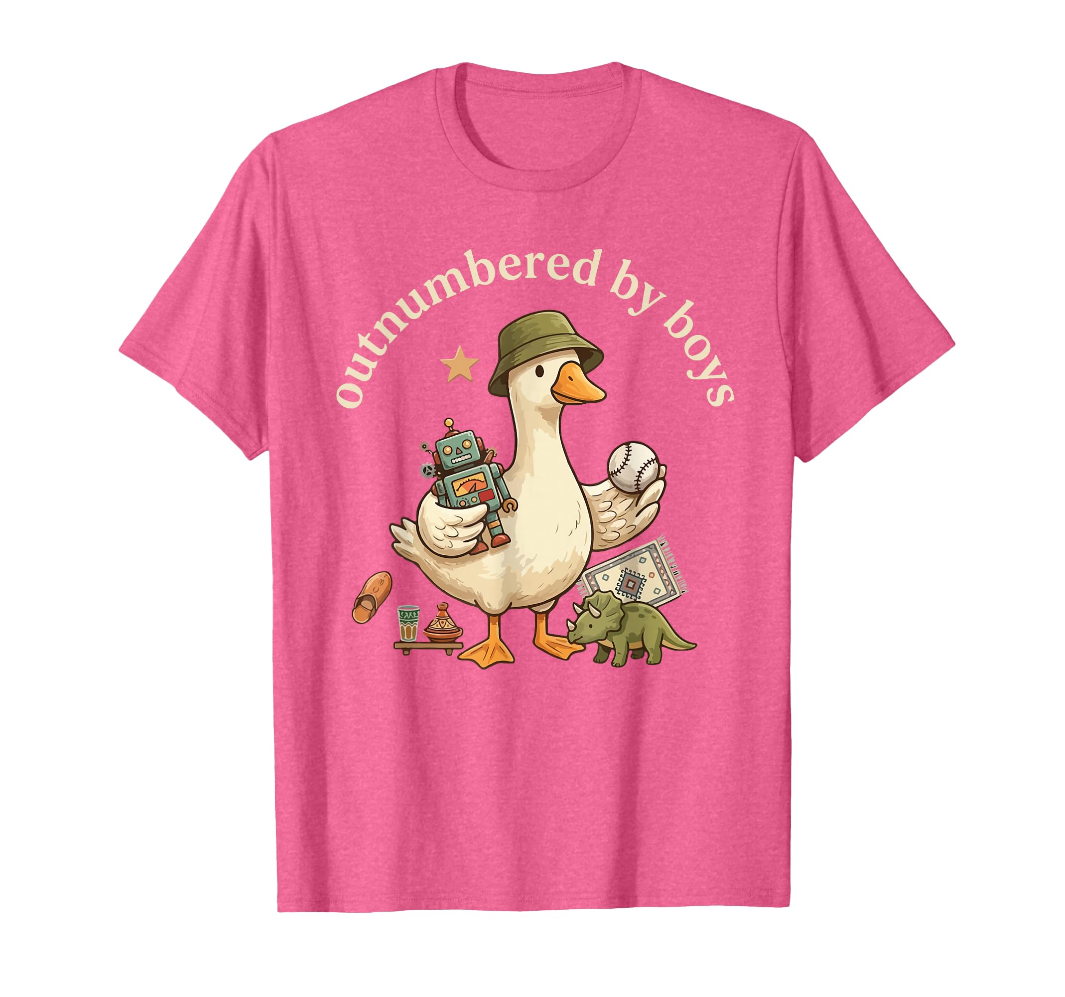 Funny Mom Goose Mothers Day T-Shirt - Fun Novelty Design Men Women - T-Shirt, Sweatshirt, Hoodie