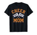 Cheer Mom Mother Bow Cheerleader Game T-Shirt - Trendy Graphic for Adults - T-Shirt, Sweatshirt, Hoodie