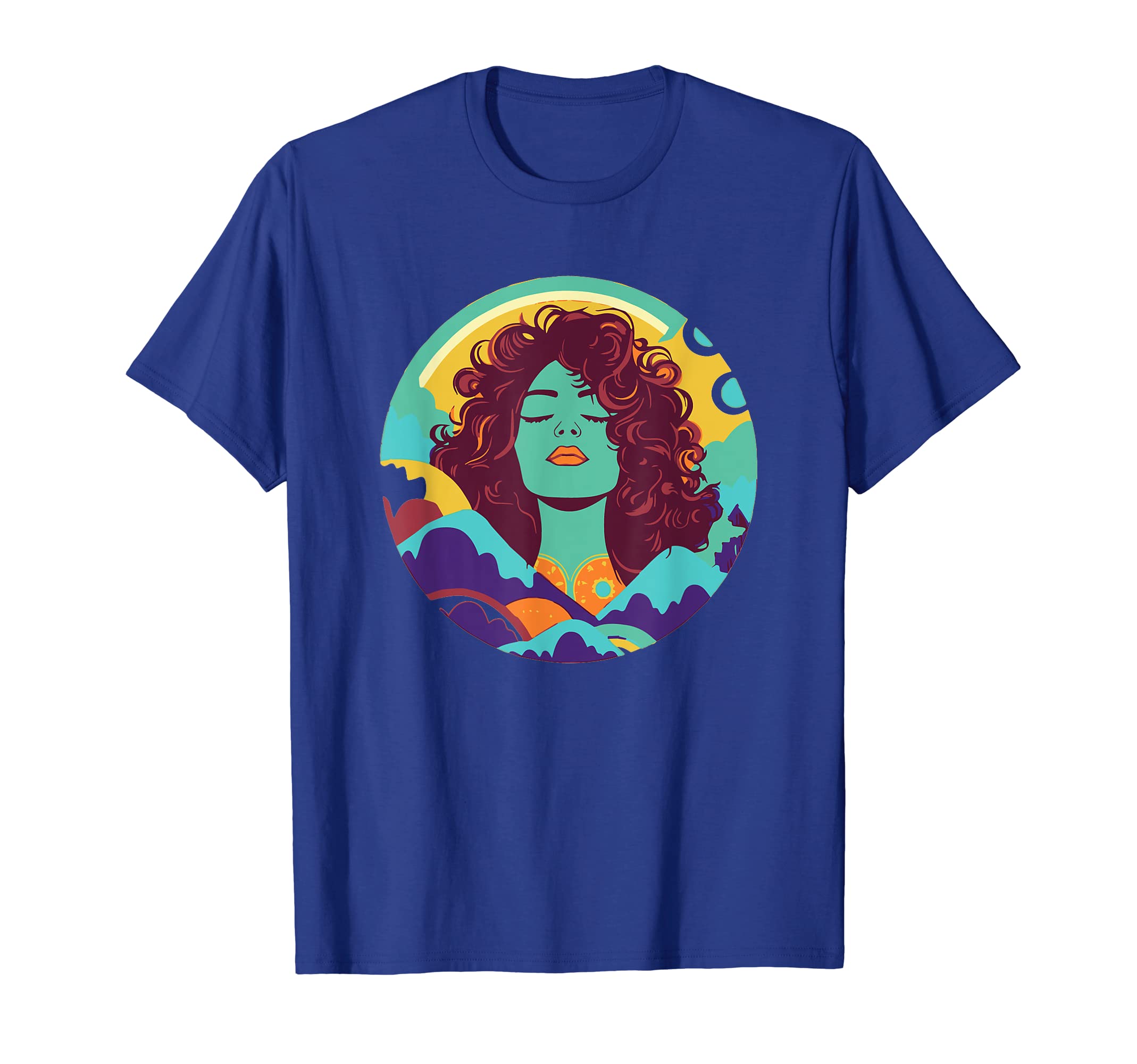 Groovy Mountain Mama Hippie 60S T-Shirt - Streetwear Style Men Women - T-Shirt, Sweatshirt, Hoodie