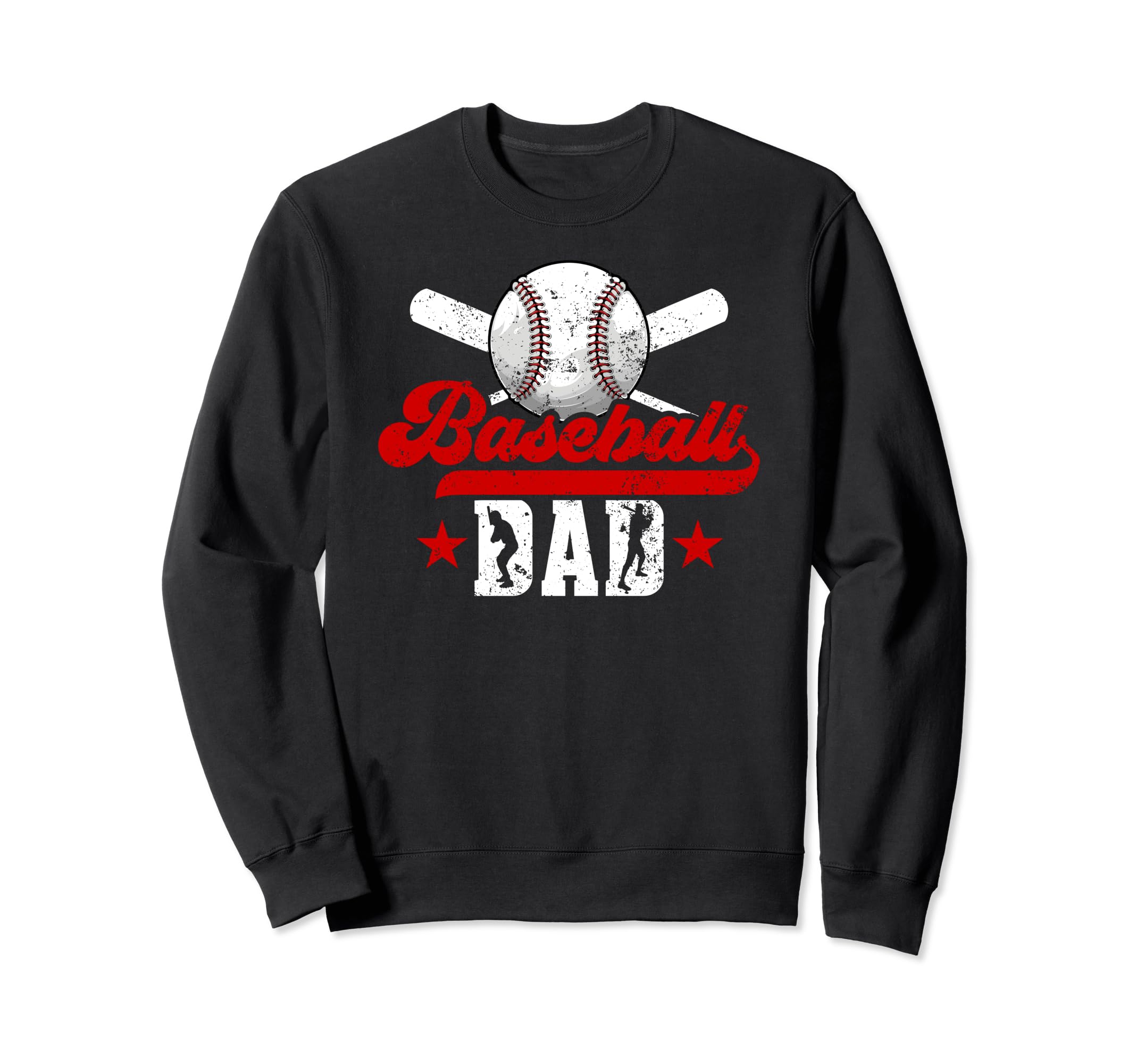 Baseball Dad Baseball Player Father Sweatshirt - Streetwear Style Men Women - T-Shirt, Sweatshirt, Hoodie
