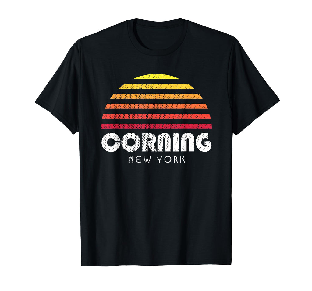 Corning Ny Finger Lakes Sunset T-Shirt - Casual Everyday Wear for Adults - T-Shirt, Sweatshirt, Hoodie