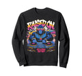 Raised Old School Graffiti Rap Hip Sweatshirt - Minimalist Print Men Women - T-Shirt, Sweatshirt, Hoodie
