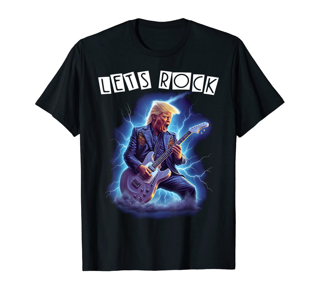 Pro Trump Punk Rock N Roll Heavy T-Shirt - Fun Novelty Design Men Women - T-Shirt, Sweatshirt, Hoodie