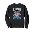 Long Beach Fishing Club Shark California Sweatshirt - Unique Graphic Unisex - T-Shirt, Sweatshirt, Hoodie