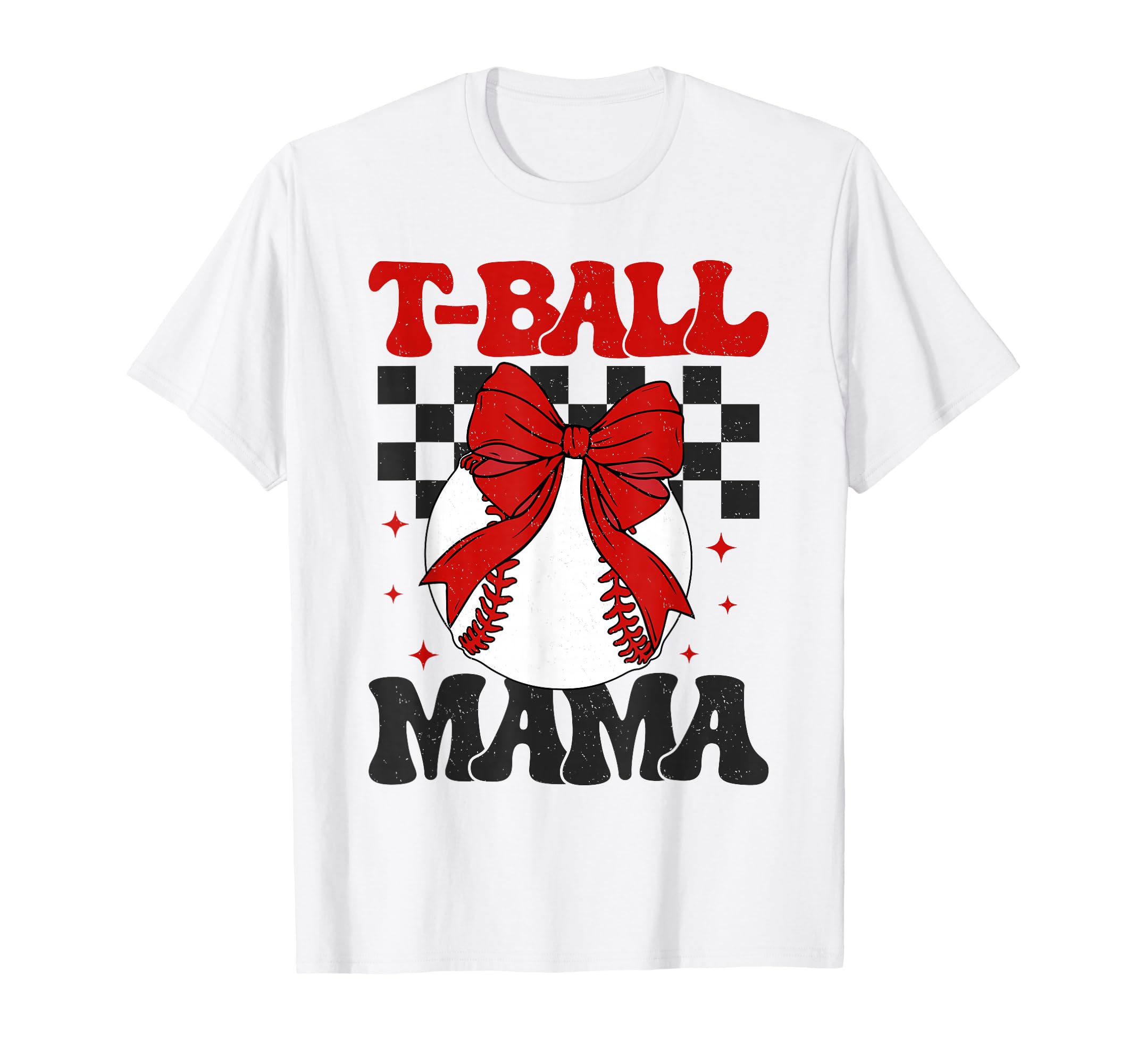 Groovy Tball Mom Softball T Ball Mama T-Shirt - Novelty Apparel Unisex - T-Shirt, Sweatshirt, Hoodie