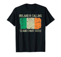Irish Flag Ireland Is Calling And I T-Shirt - Custom Art Print for Adults - T-Shirt, Sweatshirt, Hoodie