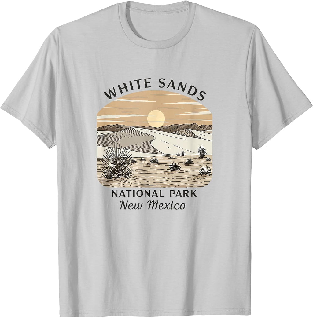White Sands National Park Merch Apparel - Adult & Kids T-Shirts, Sweatshirts & Hoodies apparel design preview 1