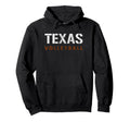 Texas Volleyball Distressed Hoodie - Unique Graphic Men Women - T-Shirt, Sweatshirt, Hoodie