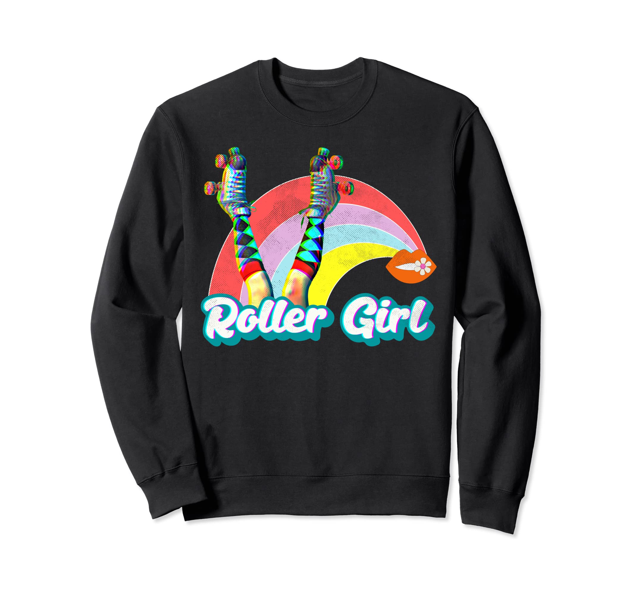 Roller Skates Roller Skater Sweatshirt - Streetwear Style Men Women - T-Shirt, Sweatshirt, Hoodie