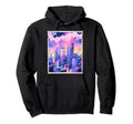 Y2K Cyber City Retrofuturism Hoodie - Casual Everyday Wear Men Women - T-Shirt, Sweatshirt, Hoodie