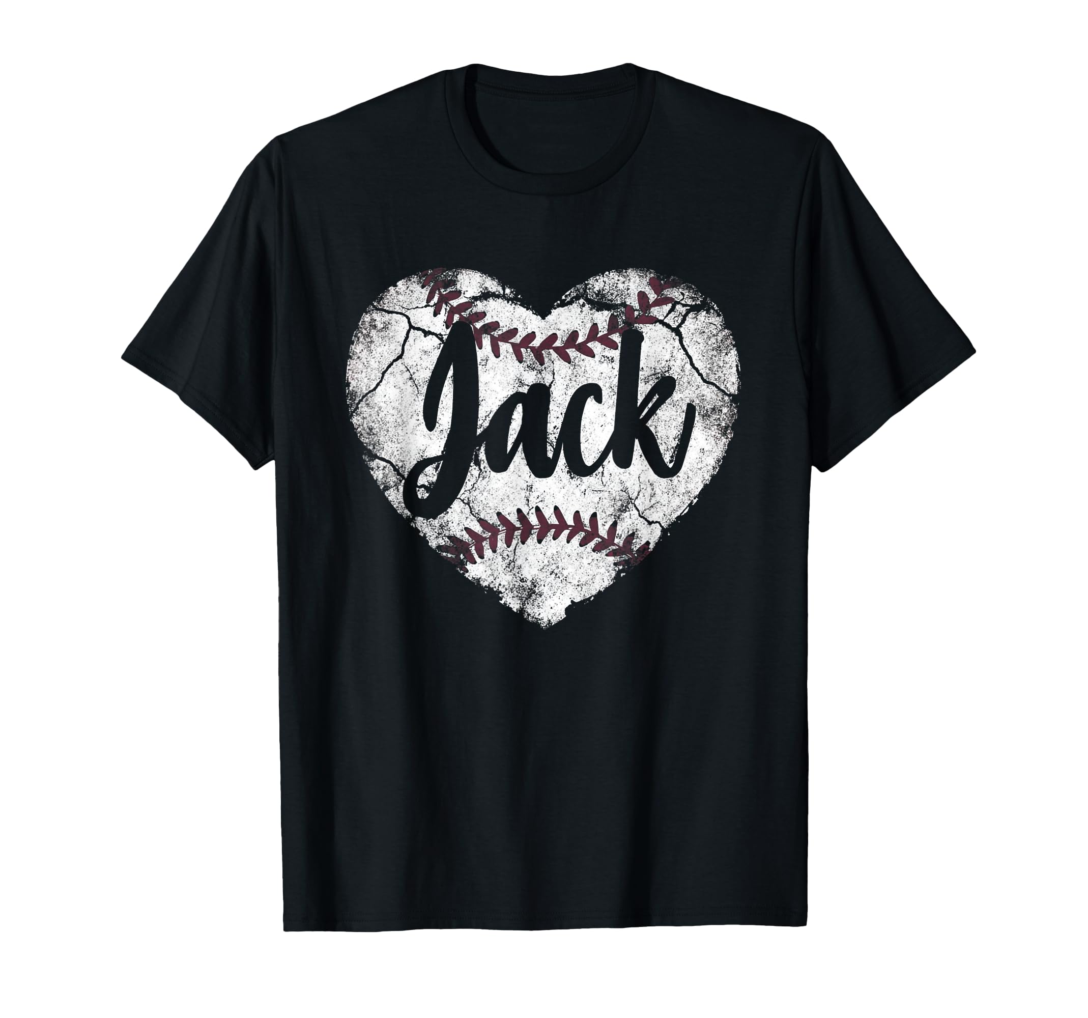 Jack Baseball Personalized Name Mom T-Shirt - Fun Novelty Design Unisex - T-Shirt, Sweatshirt, Hoodie