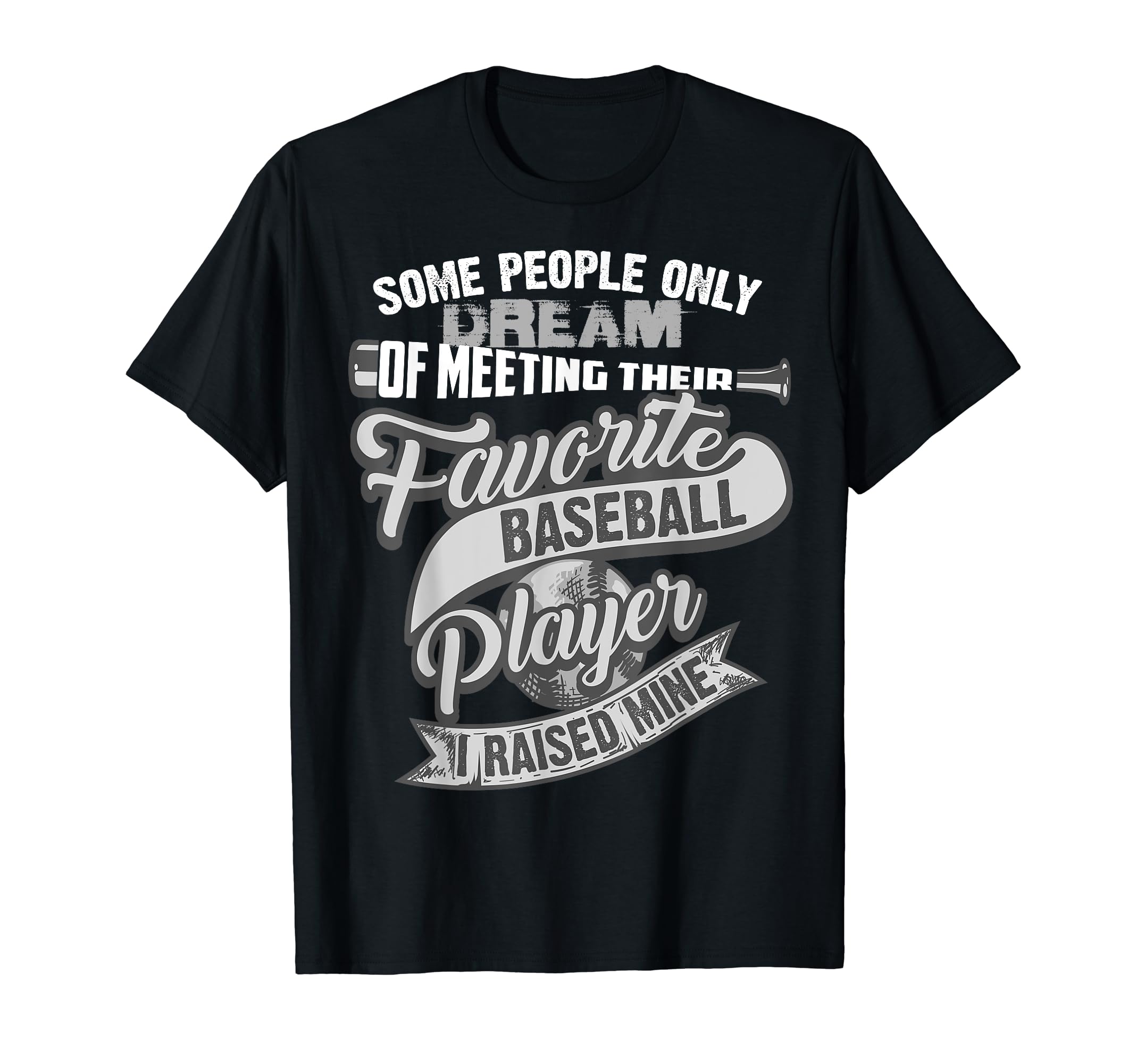 Elegant I Raised My Favorite Baseball T-Shirt - Streetwear Style Men Women - T-Shirt, Sweatshirt, Hoodie