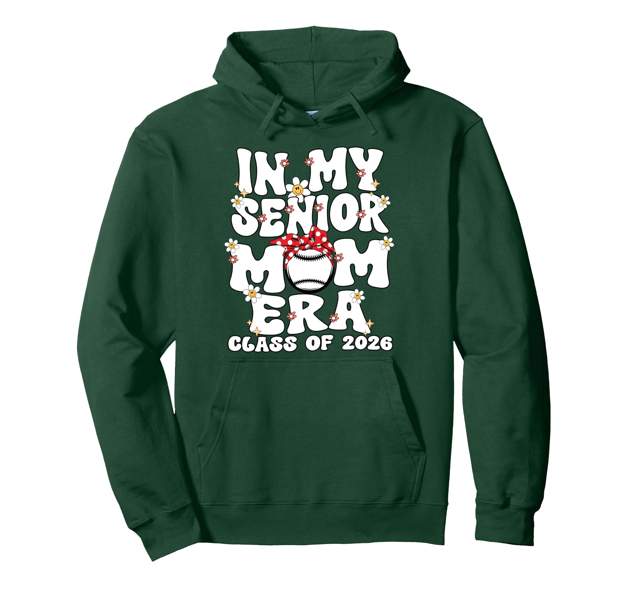 My Senior Mom Era Senior Mom Class 2026 Hoodie - Novelty Apparel Unisex - T-Shirt, Sweatshirt, Hoodie