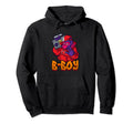 B Hip Hop Boombox Old School Rap Hoodie - Trendy Graphic for Adults - T-Shirt, Sweatshirt, Hoodie