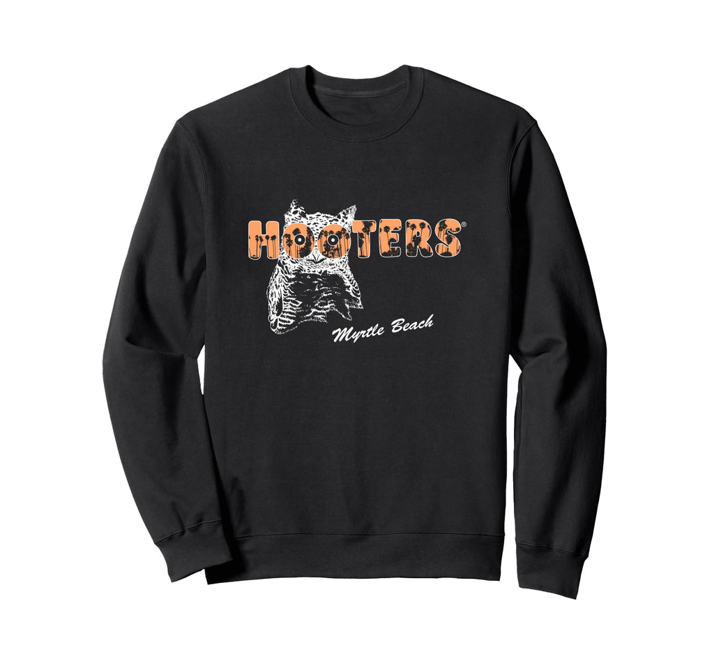 Hooters Myrtle Beach Distressed Sweatshirt - Streetwear Style for Adults - T-Shirt, Sweatshirt, Hoodie