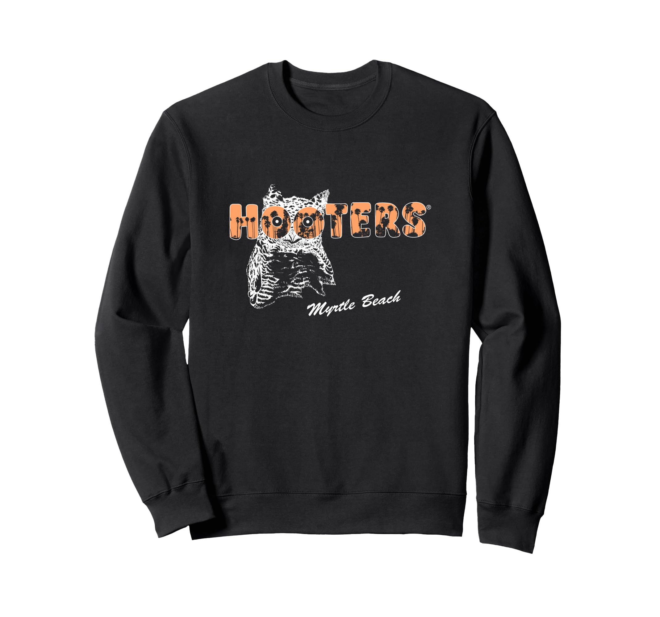 Hooters Myrtle Beach Distressed Sweatshirt - Streetwear Style for Adults - T-Shirt, Sweatshirt, Hoodie