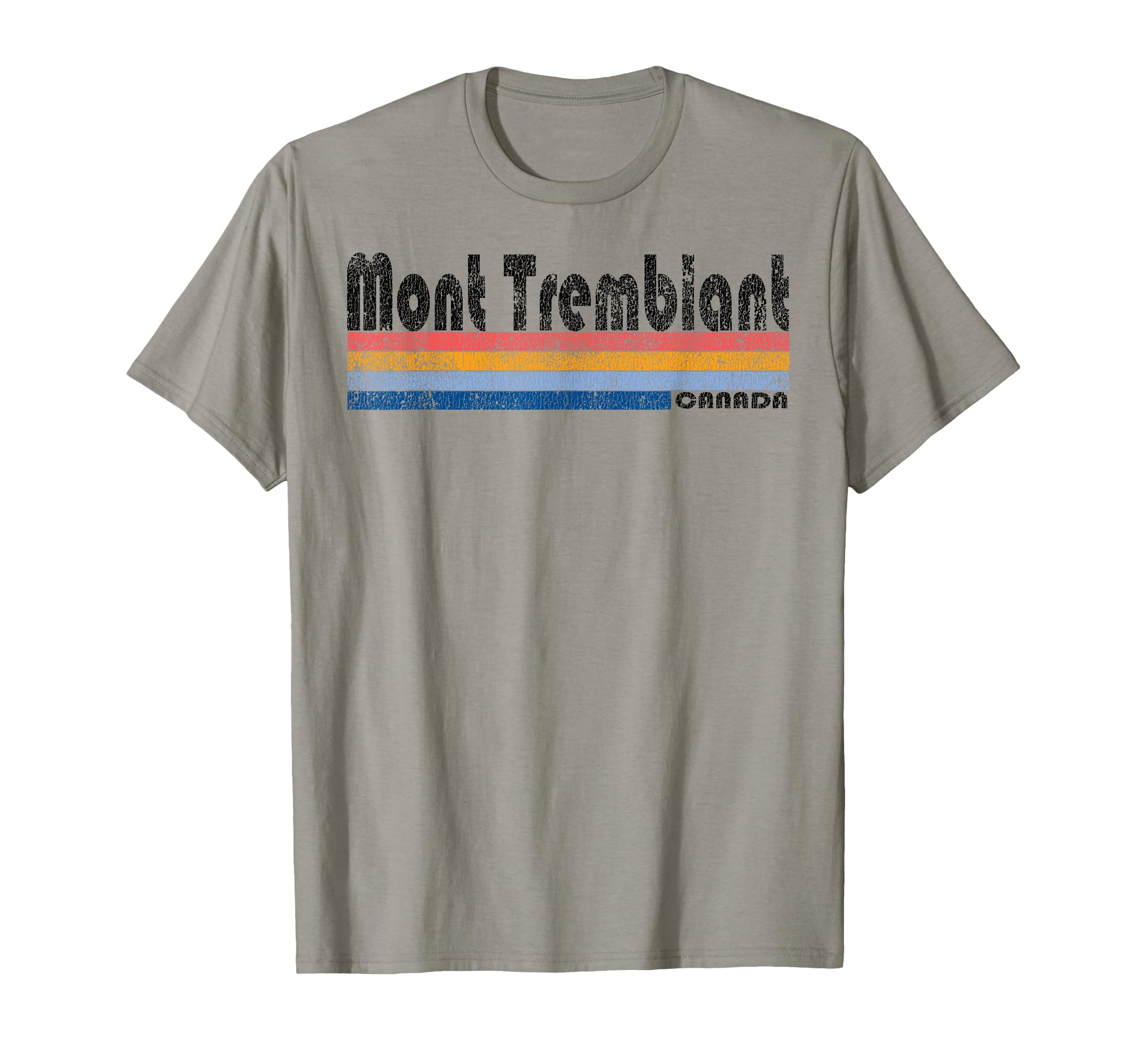 1980S Mont Tremblant Canada T-Shirt - Fun Novelty Design Unisex - T-Shirt, Sweatshirt, Hoodie