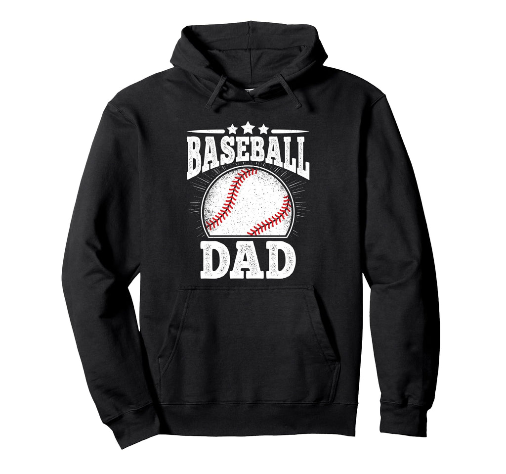 Funny Baseball Dad Baseball Player Hoodie - Novelty Apparel for Adults - T-Shirt, Sweatshirt, Hoodie