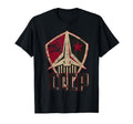 Soviet Russian Ussr Space Distressed T-Shirt - Fun Novelty Design Unisex - T-Shirt, Sweatshirt, Hoodie