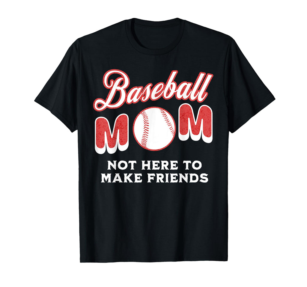 Baseball Mom Sports Mama Games T-Shirt - Fun Novelty Design for Adults - T-Shirt, Sweatshirt, Hoodie