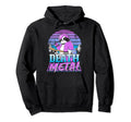 Retrowave Pastel Goth Sloth 80S Hoodie - Streetwear Style for Adults - T-Shirt, Sweatshirt, Hoodie